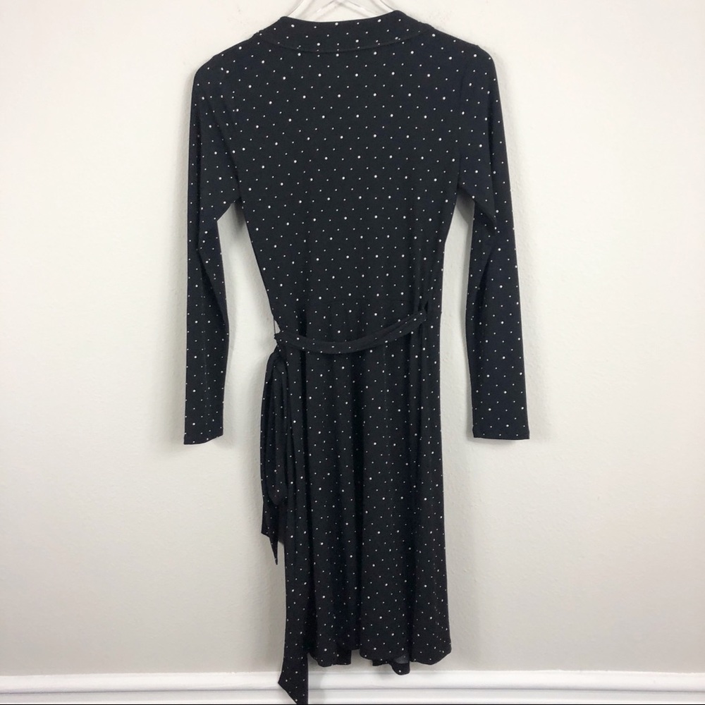 Banana Republic Factory | Dot Print Wrap Dress - Picture 7 of 7